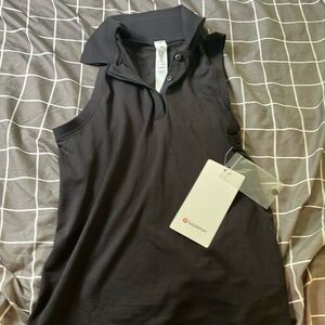 Black lululemon polo